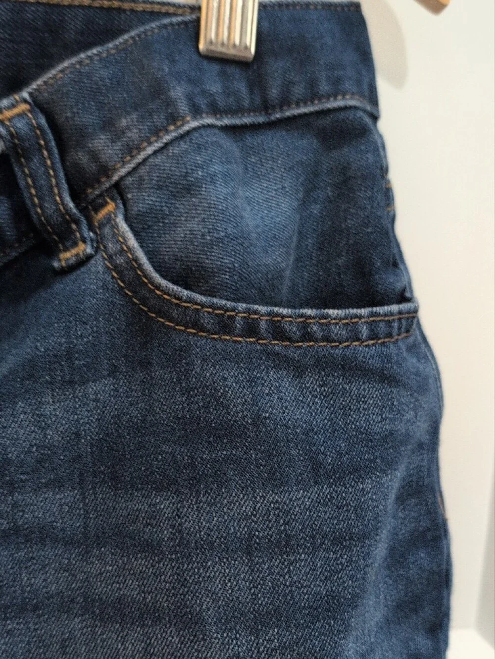 The Children's Place Dark Blue Rolled Cuff Denim Shorts